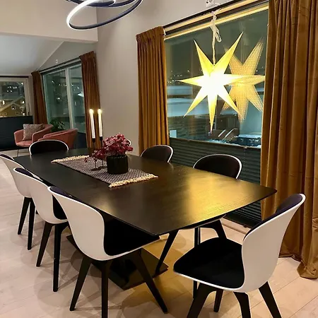 아파트 Luxury For Large Groups-tromsdalen- Free Indoor Parking *