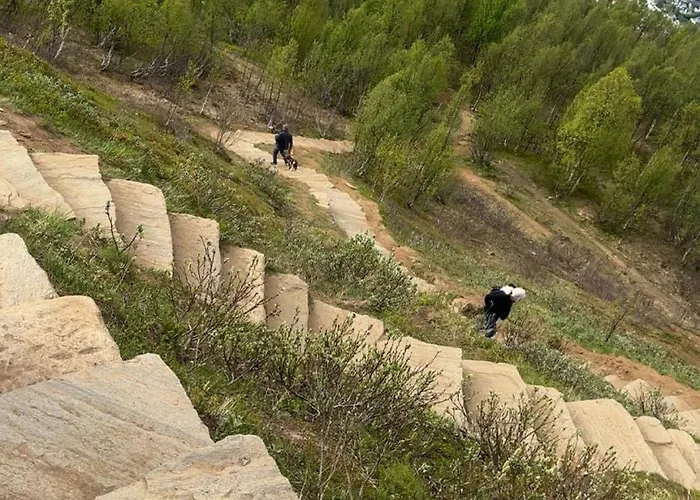 Luxury Apartment For Large Groups-Tromsdalen- Free Indoor Parking